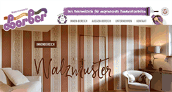 Desktop Screenshot of malereilorber.at